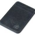 Fashion 100% Genuine Leather Thin Bank Credit Card Case Mini Card Wallet Men Bus Card Holder Cash Change Pack Business ID Pocket