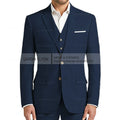 Summer Linen Suit Men Casual Party Classic Blazer Pants 3 Pieces Holiday Travel Tailor-made Breathable Cool Male Outfits