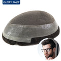 Dura Australia Men Toupee Breathable Lace With PU Male Hair Prosthesis Wig Breathable Men's Capillary Prosthesis System
