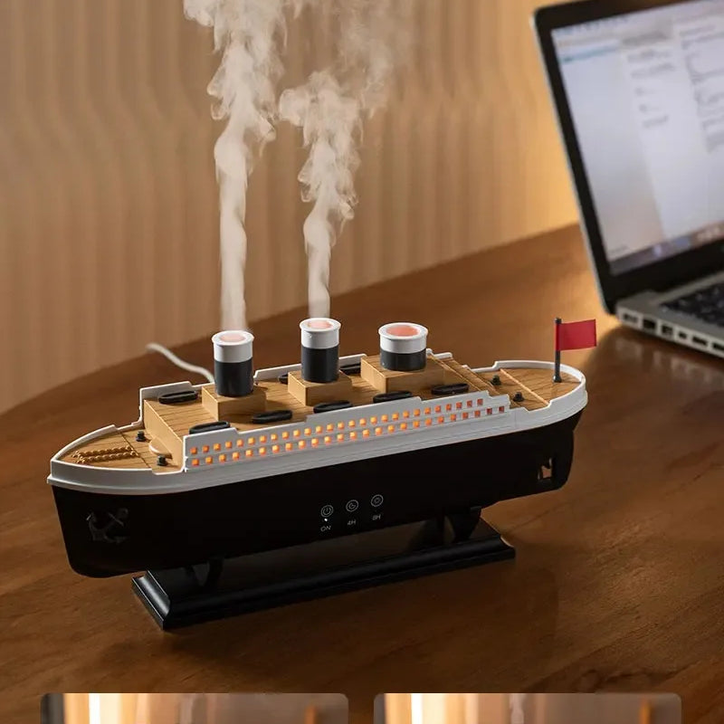 Aromatherapy Humidifier Raindrop Air Humidifier Color Light White Noise Essential Oil Diffuser Household Ultrasonic Aromatherapy