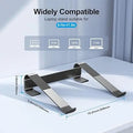 Laptop Stand Ergonomic Cooling Bracket Aluminum Alloy Desktop Holder for MacBook Lenovo HP Dell XPS 10-18inch Notebook Computer