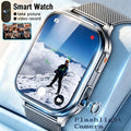 2026New Smart Watch With Camera Men Women Photos Record Video Health Sports Fitness IP68 Waterproof BT Call Recording Smartwatch