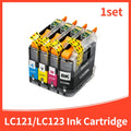 1-5set LC123 LC121 Ink Cartridge Compatible For Brother DCP-J4110DW/J132W/J152W/ J552DW/J752DW MFC-J470DW J650DW J870DW J245