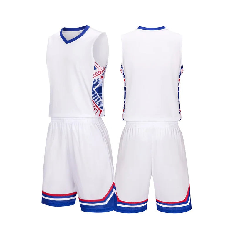 Adult Kid Basketball Jersey Youth Quick-drying Breathable Unisex Team Training Uniform Shirt Sportswear Child Tracksuit Outfit
