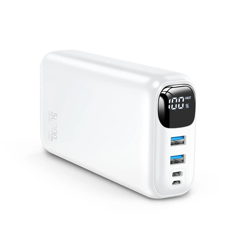 Portable Charger 50000mAh Power Bank - 22.5W Fast Charging External Battery Pack,USB-C Portable Phone Charger for iPhone