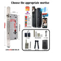 6068,5572,6072,6085 Mortise Lock Tuya Wifi App Camera Smart Digital Lock With Fingerprint Face Key Card Rfid