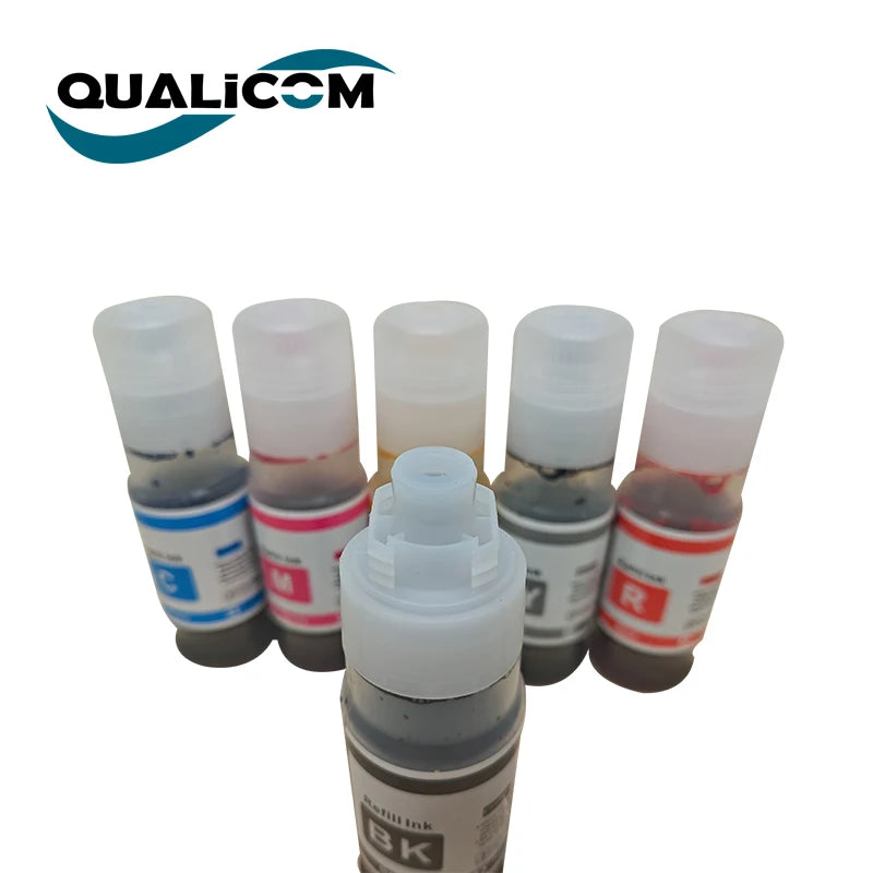 6-Pack GI-53 GI53 Compatible Ink Bottles Replacement for Canon GI-53 GI53 Compatible for Canon PIXMA G650 G550