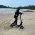 E5B High Speed Electric Scooter 3000W×2 Dual Motor 60V 35Ah Lithium Battery 150KG Load Color LCD Dual Drive Mode