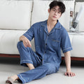 Men's Pajamas Sets Room Wear Men's Home Clothes Comfortable Man Pajamas Cholovіcha Set Pajama for Man Sleepwear Mens Pyjamas
