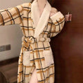 Coral Fleece Robe Women's Winter Pajamas Nightgown | SAMAG