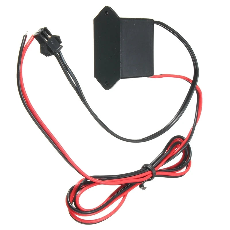 DC 12V Mini Neon EL Wire Power Driver Controller for 1-10M LED EL Wire Light Inverter Supply Adapter Flexible Neon Wire Driver