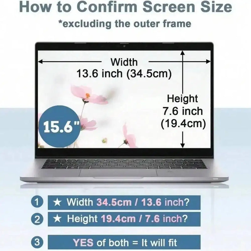 Laptop PC Monitor Privacy Screen Protector Anti-spy Film Notebook Computer Anti-peeping Filter 12.5 13.3 14 15.6 16 17.3 Inch