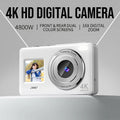 Children's Digital Camera 4800W High Definition Pixel Dual Color Screen 16X Zoom Beauty Feature Front And Back Pixel Camera
