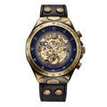 Wrist Watch For Men Waterproof Automatic Mechanical Watch Men's watch Retro montre homme with Genuine Leather relogio masculino