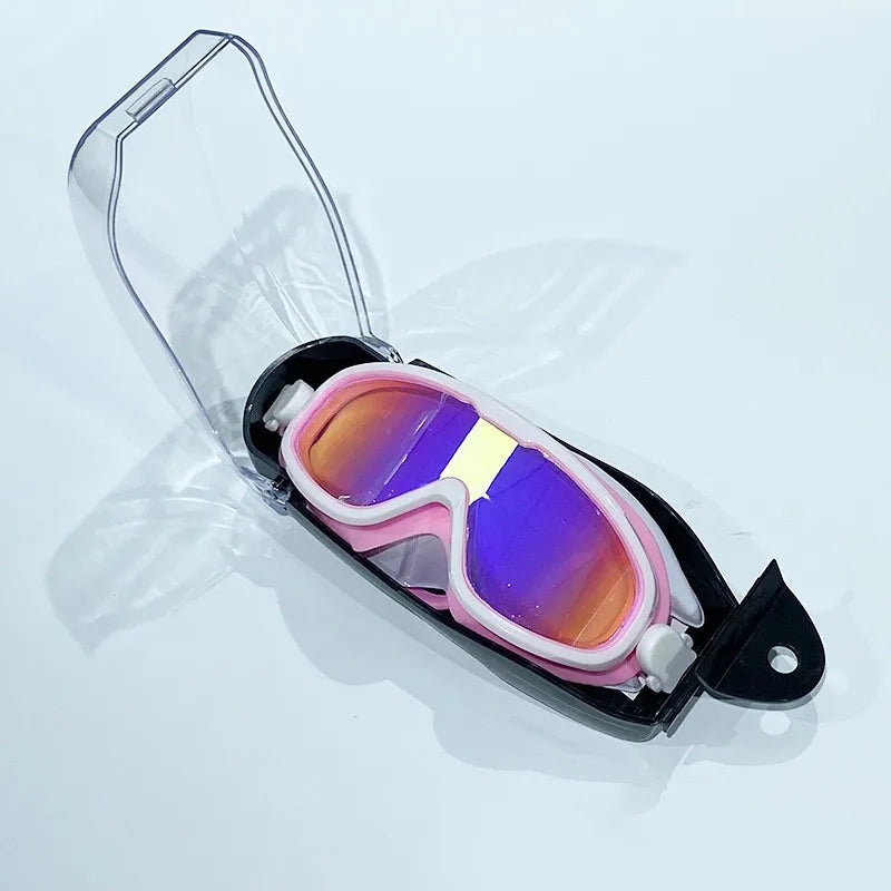 Unisex Large-Frame Waterproof Anti-Fog HD Diving Goggles | SAMAG