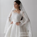Gorgeous Lace Wedding Dress for Bride Customized Square - View 4 | SAMAG