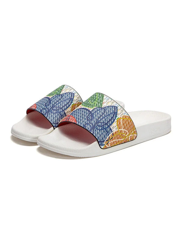 Women's Beach Shoes Summer Simple Beige Home Shoes Bathroom slippers