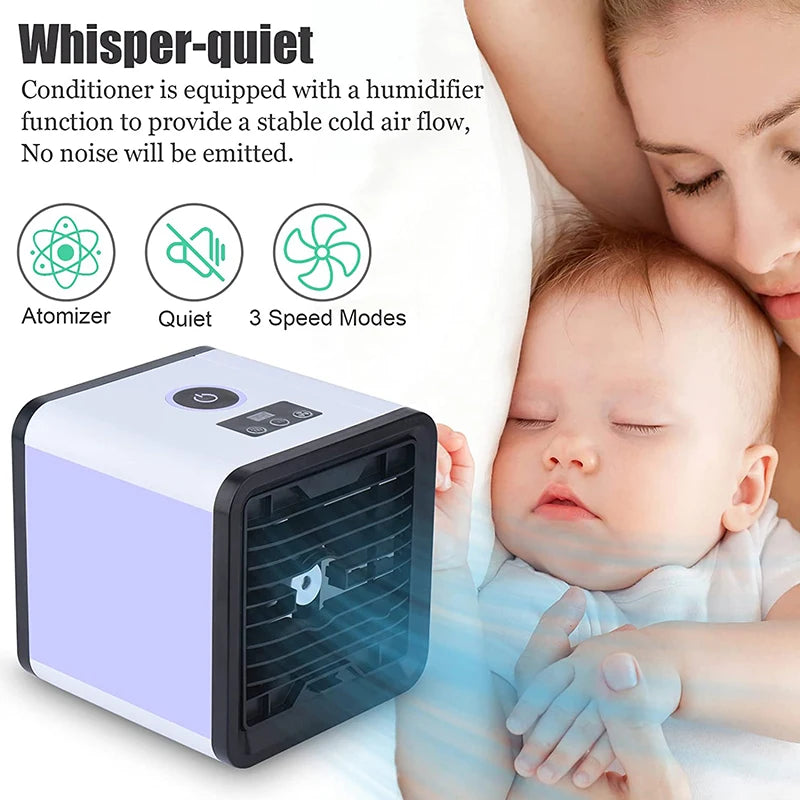 Cooling Fan Mini air Conditioner Fan Cooling Machine Cooling Artifact Dormitory Home Smart Energy Saving