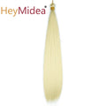 22-28Inch Straight Pony Hair Bundles Crochet Braids Hair Silky Colorful Synthetic Braiding Hair Ombre Synthetic Hair For Women