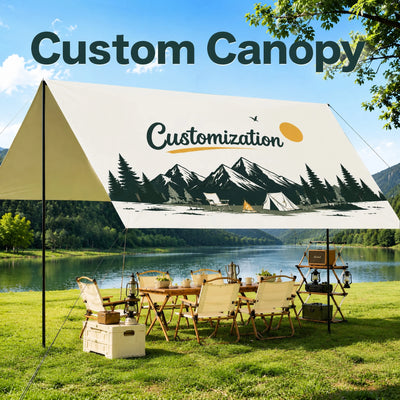 Personalized Outdoor Camping Canopy Printed Waterproof | SAMAG