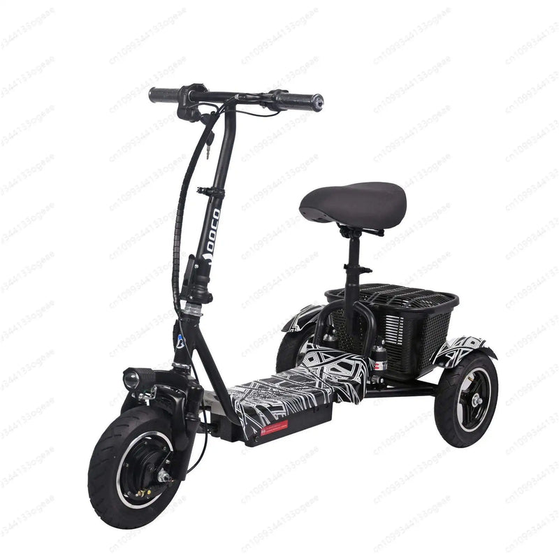 New Foldable Lithium Battery Electric Tricycle Adult Household