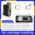 Yhan 2588 compatible quick-dry ink cartridge 12.7mm print height universal for unencrypted handheld printer