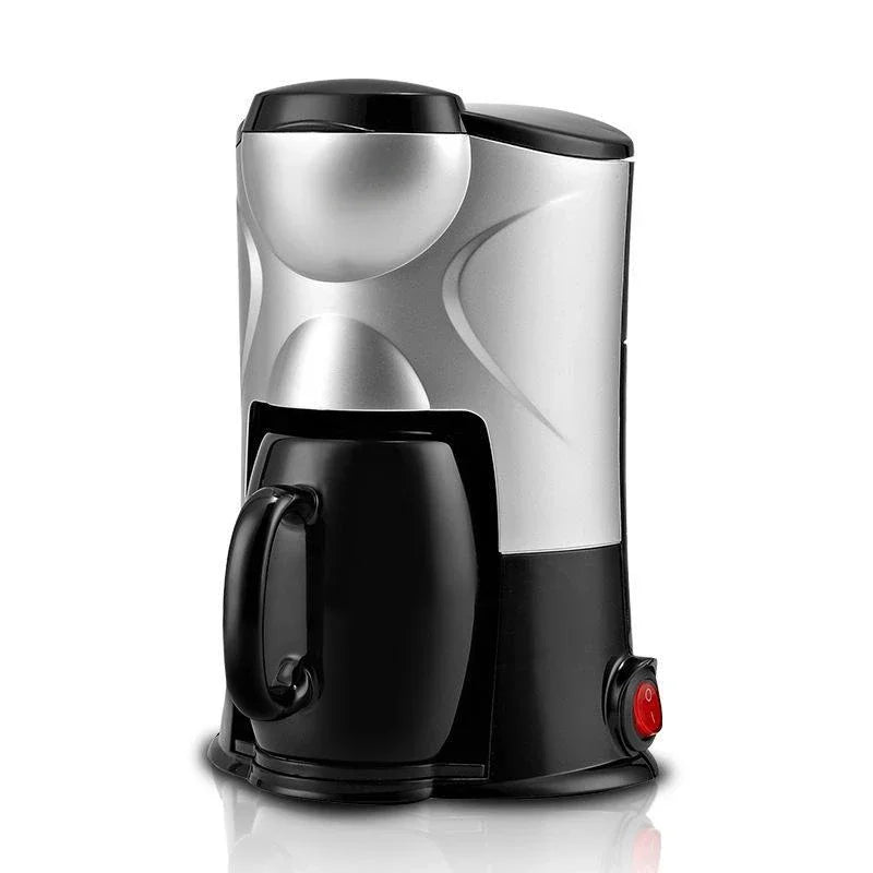 300W Small Household Palm Coffee Machine Kitchen Appliances Office Freshly Ground Coffee Tea Maker Drip Type 220V-240V