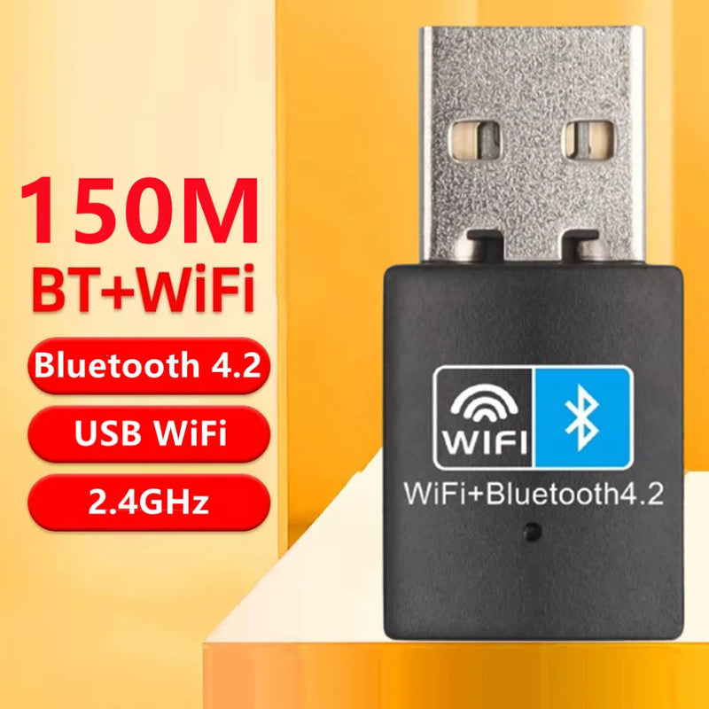 600Mbps USB WiFi Bluetooth Adapter 2 in 1 Dongle Dual Band 2.4G/5GHz Network Wireless Wlan Receiver For - Visuel 8 | SAMAG