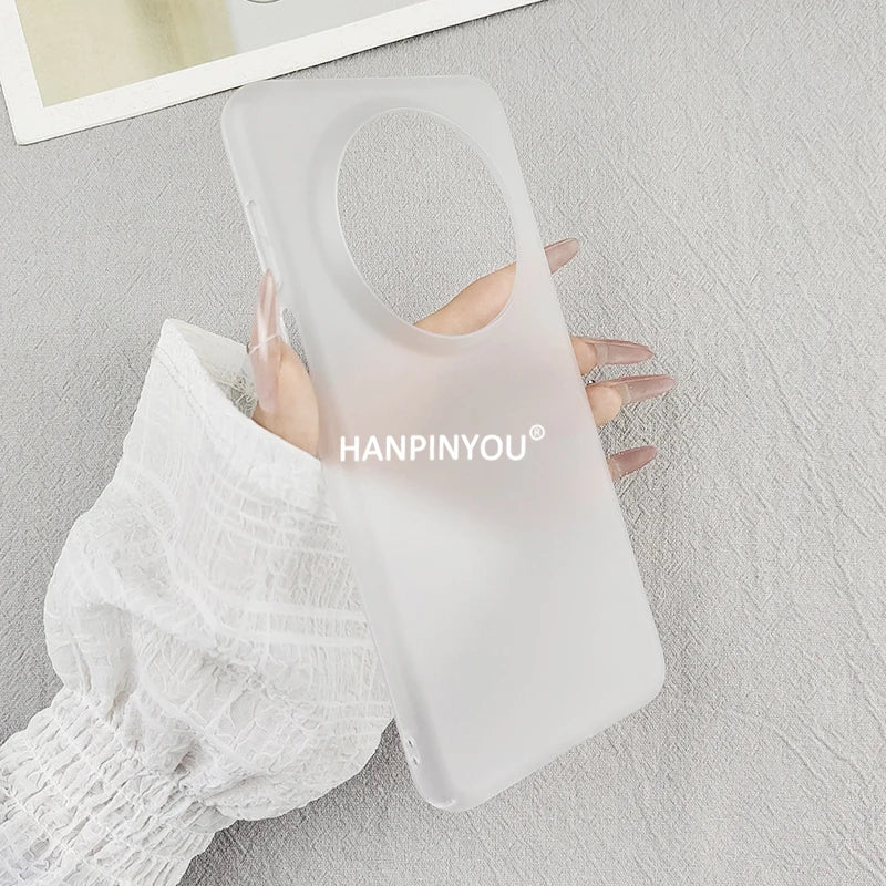 Ultra Thin Matte Clear Hardence PC Translucent Phone Case For Huawei Mate 70 Pro Plus 60 50 40 Pro Plus RS Skin Silky Hard Cover