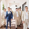 3 piece Linen Summer Men Suits for Wedding Groom Tuxedos 2026 Casual Beach Custom Man Suit Set Jacket Vest with Pants Man Fahion
