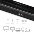 New BS-28B TV Bluetooth Speaker 40W Soundbar Home Theater Wireless 3D Surround Stereo Bass Subwoofer Portable Speakers For Phone