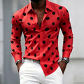 Men's shirt with polka dot print, trendy and personalized | SAMAG