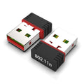 Wireless Network Signal Reception Driver - free Wi - Fi Adapter 150Mbps for PC Deskop Computer 2.4G Card USB Plug and | SAMAG
