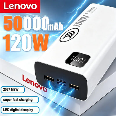 Lenovo 120W Super Fast Charging Portable Power Bank | SAMAG