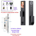 Outdoor Waterproof Lock Wifi Tuya APP Remote Voice Intercom Electronic Door Lock Face Fingerprint Smart Door Lock With Camera