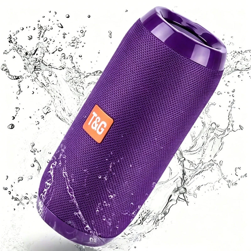 TG117 Bluetooth Portable Wireless Speaker, IPX4 Waterproof, TWS Stereo Sound, Support TF Card & USB Playback, Connect Phone Tablet TV, Outdoor Wireless Audio Speaker, Ideal Birthday, Thanksgiving, Christmas Party Gift