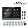 Karaoke WiFi Bluetooth 7 inch Screen Wall Amplifier Android Amp Smart Home Theater Sound System Mini Ceiling Speaker Residential