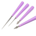 Diamond Reaming Needle Drill Grinding Shaped File DIY Enlargement Bead Hole Reamer Pearls Crystals Jewelry Jades Processing Tool