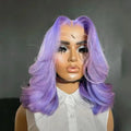 Hot Red Short Body Wave Lace Front Wigs 13x4 HD Bob Lace Wig Pre Plucked Glueless Synthetic Daily Wear Cosplay Heat Resistant