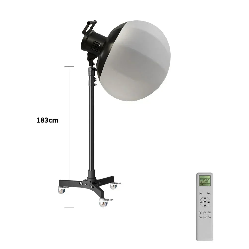 135W Bowens Reflector Video Studio Honeycomb Softbox Photography Light Dimmable LED Light Flash Studio Lighting 3000-6000K