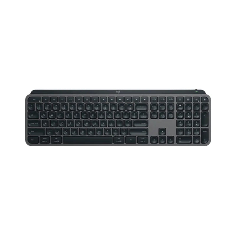 Logitech MX Keys S Wireless Office Keyboard - Smart Illuminated, Multi-Device Ergonomic w/ Logi Bolt, Low Profile & Portable