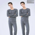 Thickened Fleece Warm Underwear Set for Men And Women Seamless Cotton Wool Shirt Large Size Winter Thermal Autumn Clothes