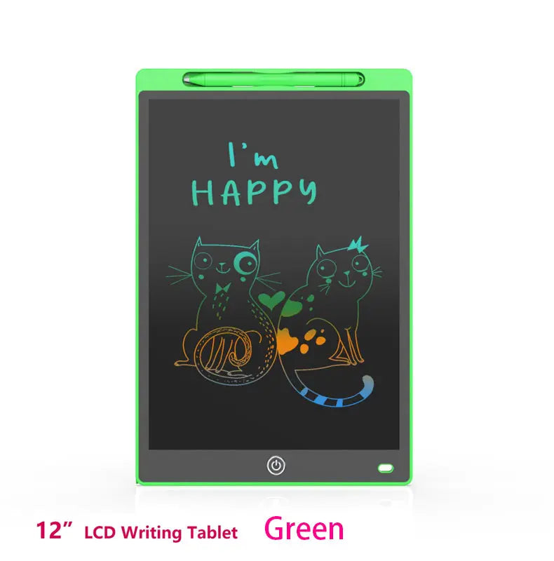 12 Inch Digital Drawing Tablet with LCD Screen Electronic Handwriting Pad for Learning And Creativity Writing Board