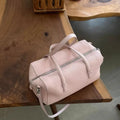 Spring Summer New Minimalist Large Capacity Commuter Boston Bag Versatile Single Shoulder Crossbody Bag Handbag for Women