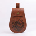 Light brown vintage costume accessories belt bag unisex bag belt Halloween role play accessories