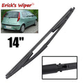 Erick's Wiper 14" Rear Wiper Blade For Fiat Punto 188 1999 - 2010 Windshield Windscreen Clean Tailgate Window Car Rain Brush