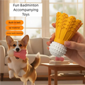 Badminton Shape Bite-Resistant Dog Toy Interactive Chew Toy Relieves Boredom Teeth Grinding Stick Puzzle for Dogs Self-Fun