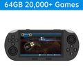 Game Player Handheld 4.5in IPS Screen Two Player Games+Game Handle Retro Video Game Console 64G 20000+ Game for PS1/GBA/SFC/MAME