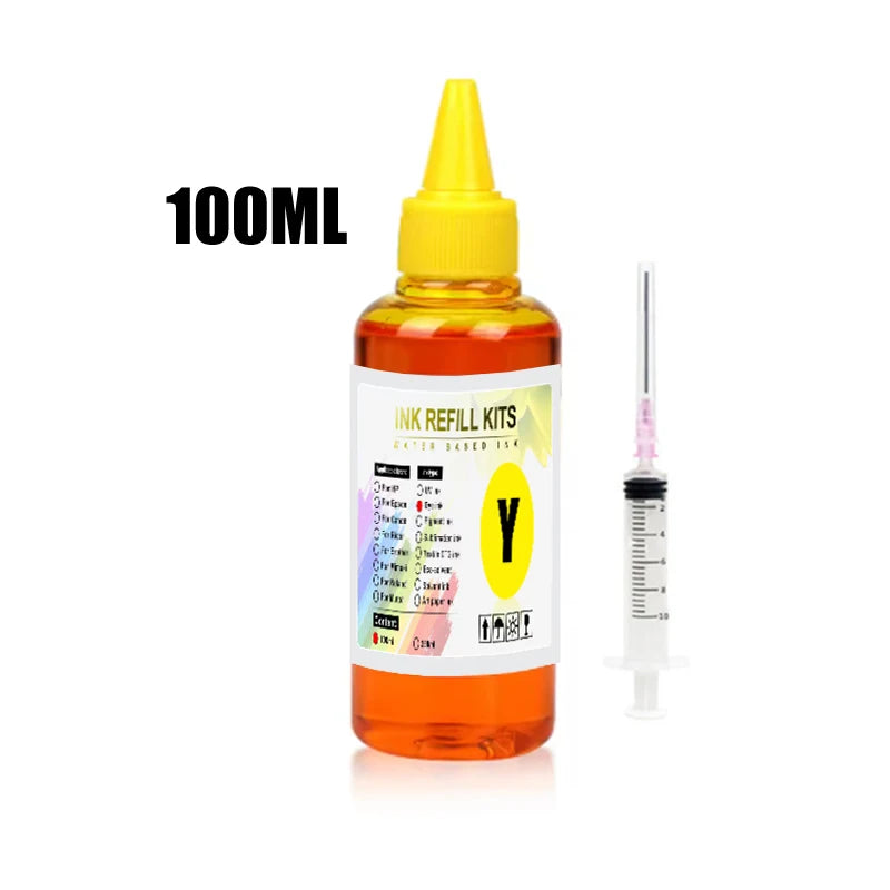 100ml Universal Dye Ink BK C M Y Kit Compatible For HP - View 9 | SAMAG