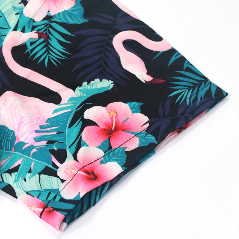Tween Boys Hawaiian Vacation Style Short Sleeve Shirt - View 4 | SAMAG